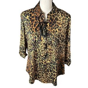 LAFAYETTE 148 NEW YORK COTTON BLAMU POCKET‎ TOP SHIRT BLOUSE SIZE 16